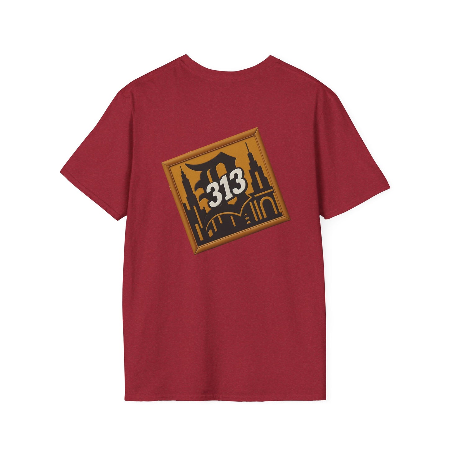 Angel of Detroit Unisex Softstyle T-Shirt