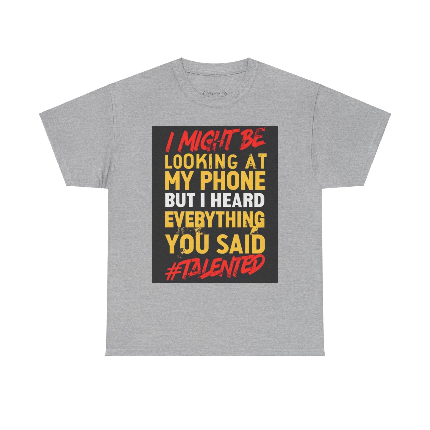 I’m listening ! Unisex Heavy Cotton Tee