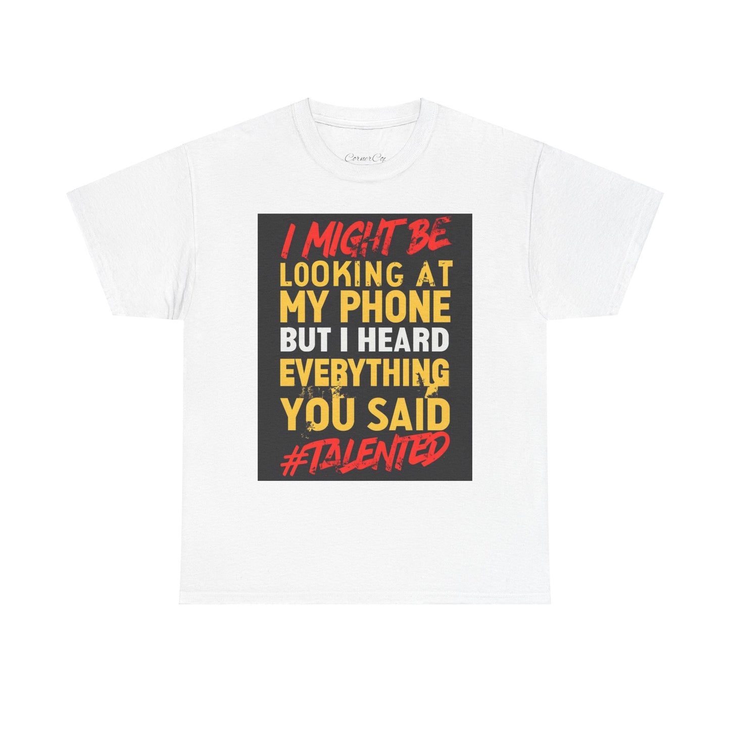 I’m listening ! Unisex Heavy Cotton Tee