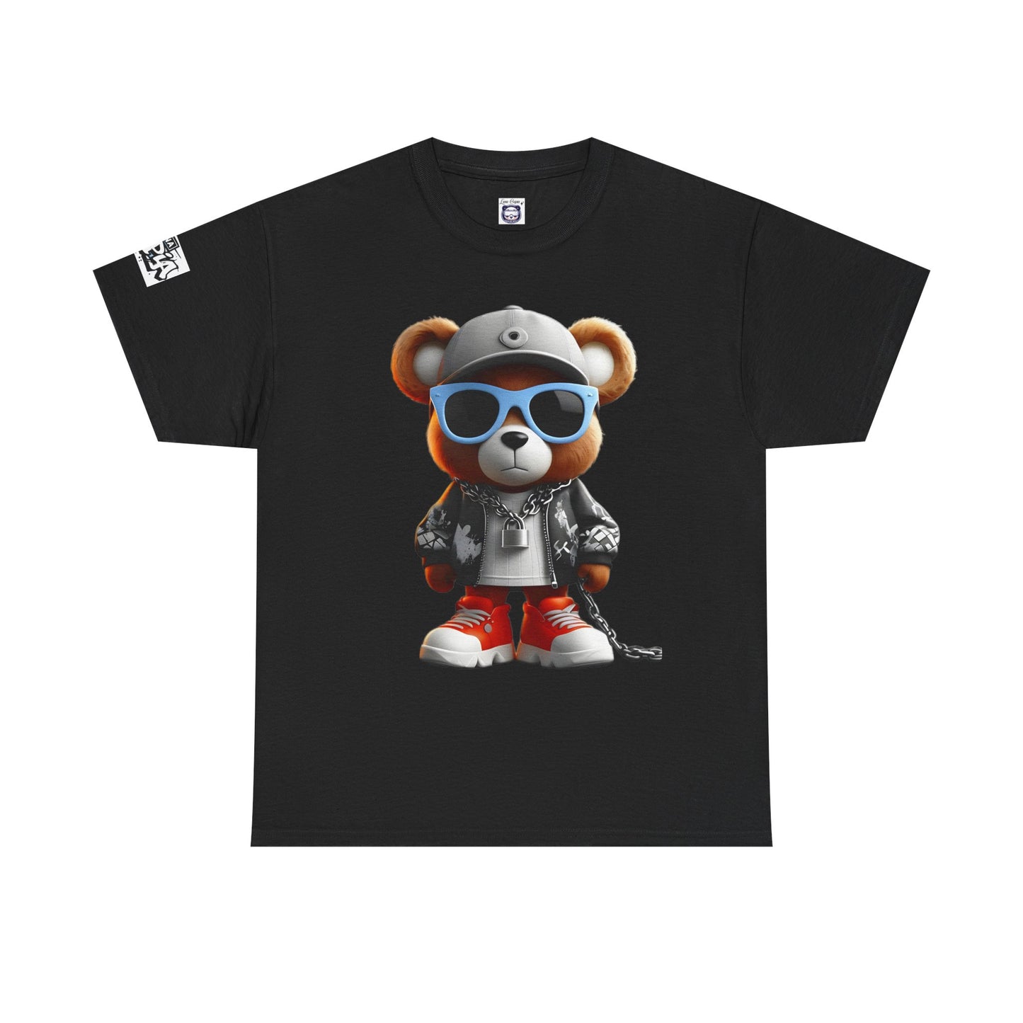 Prosper Bear Graphic Unisex Heavy Cotton Tee - Statement Streetwear