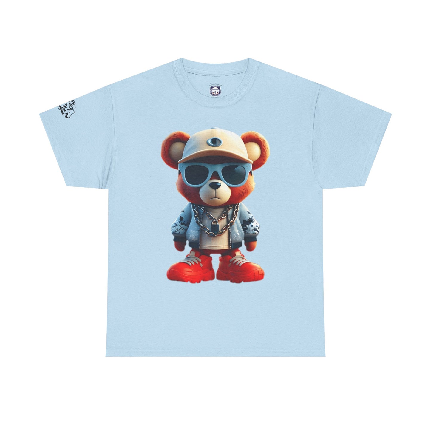 Cool Bear Graphic Unisex Heavy Cotton Tee - Casual Streetwear Shirt