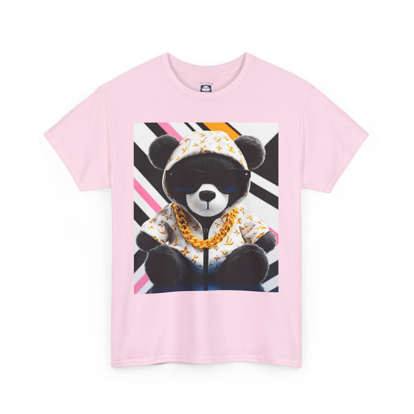 Trendy Bear Graphic Tee, Unisex Cotton T-Shirt, Streetwear Fashion, Casual Wear, Perfect Gift for Hip-Hop Lovers, Summer Vibes