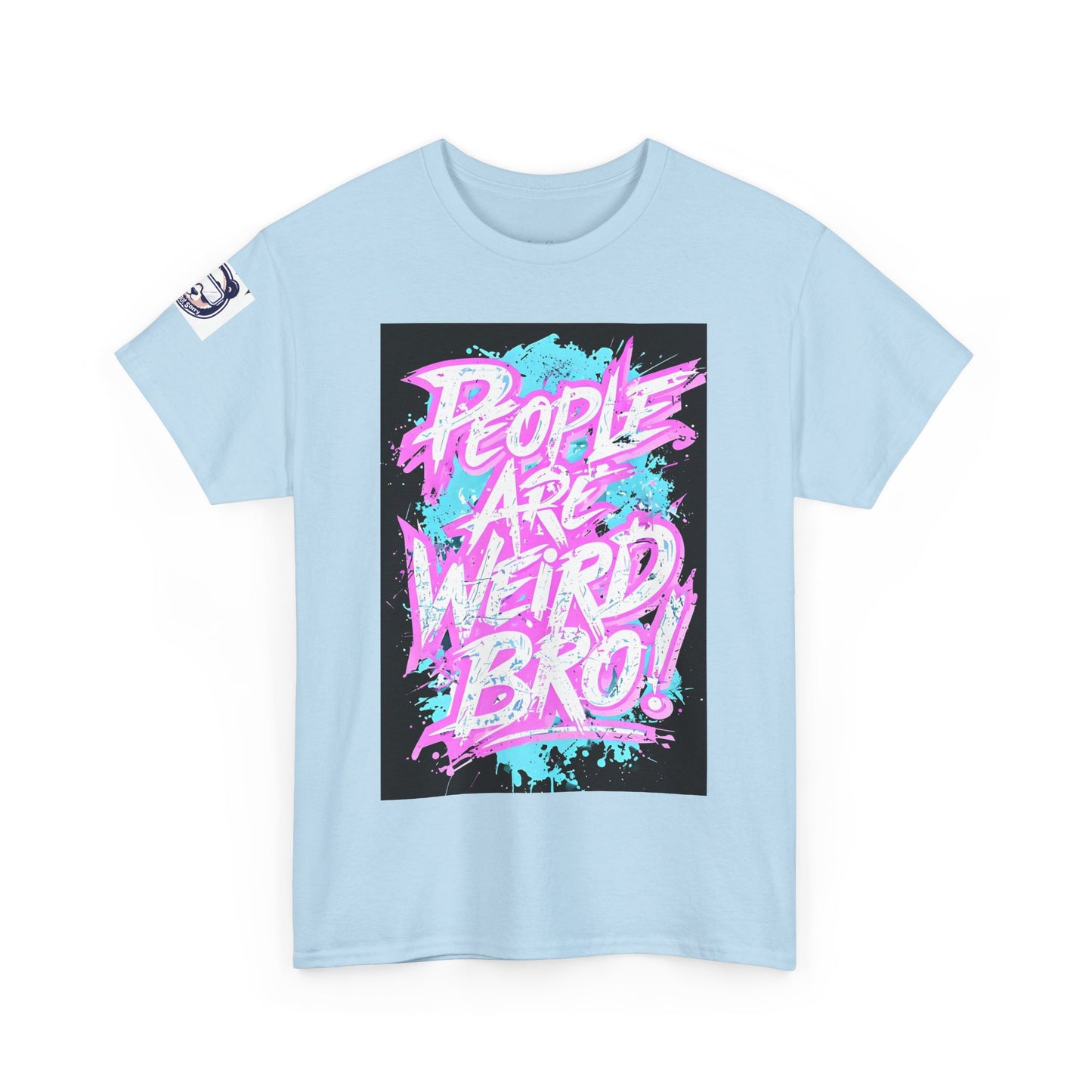 People are weird Unisex Heavy Cotton Tee