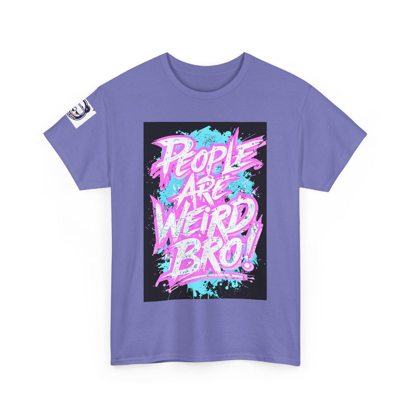 People are weird Unisex Heavy Cotton Tee