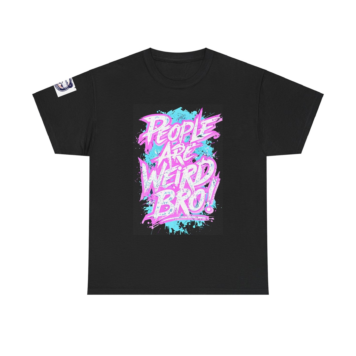 People are weird Unisex Heavy Cotton Tee