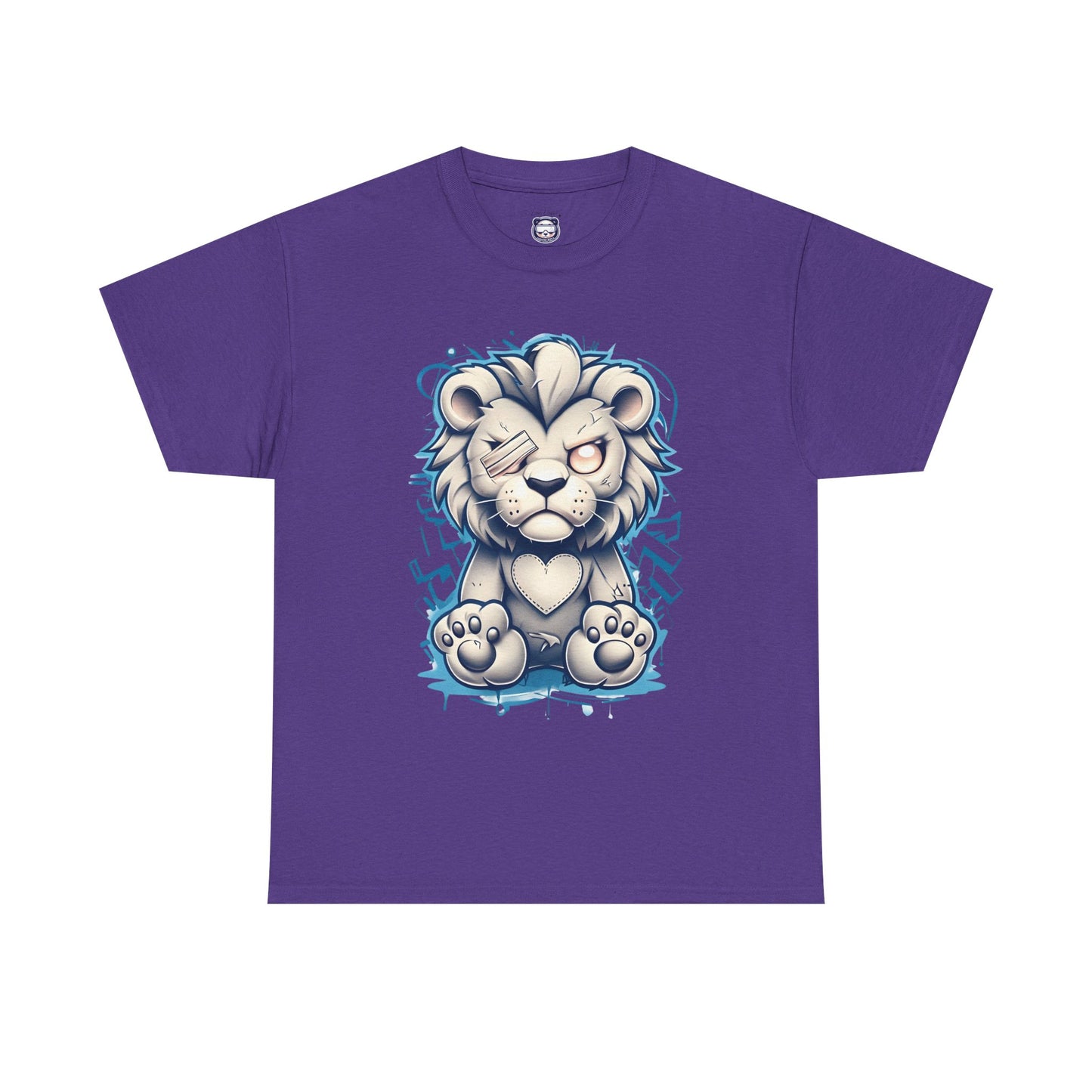 Fighting Lion Tee - Unisex Heavy Cotton