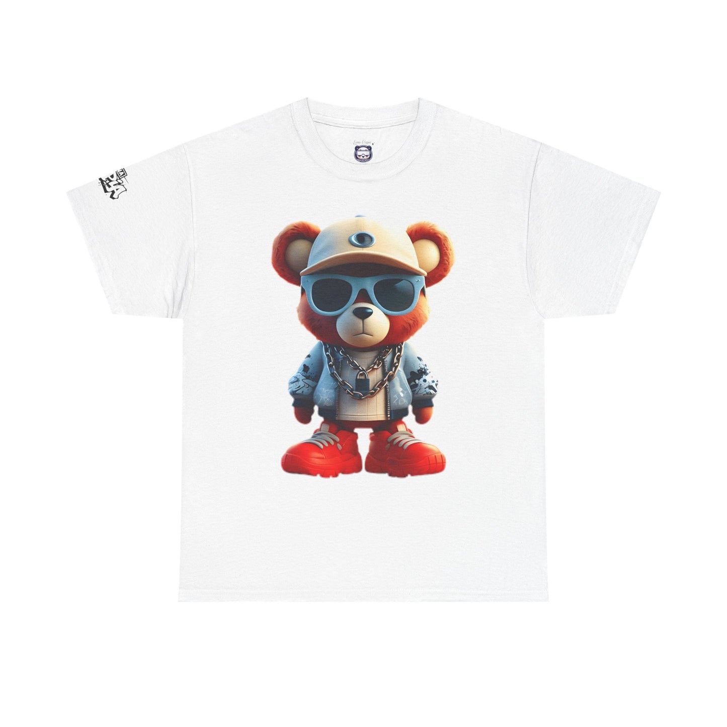 Cool Bear Graphic Unisex Heavy Cotton Tee - Casual Streetwear Shirt