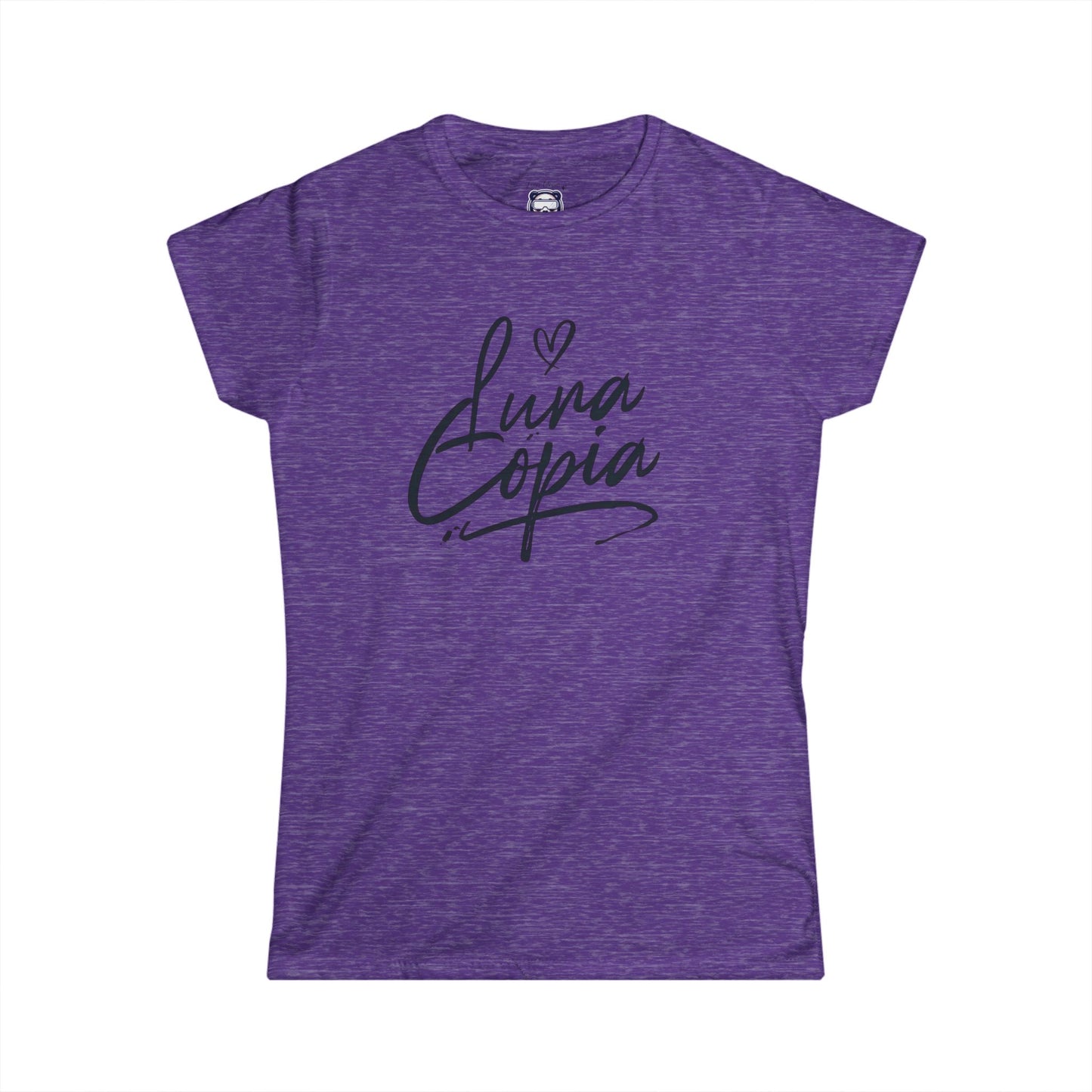 Luna Copia Women's Softstyle Tee - Chic & Playful Graphic T-Shirt