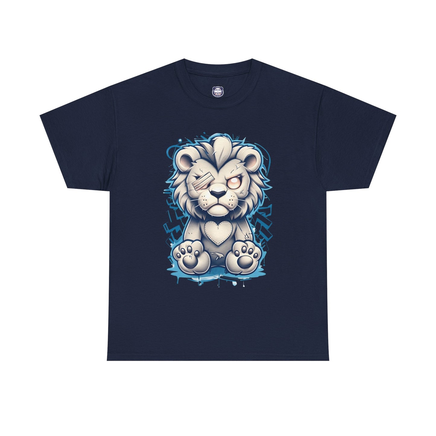 Fighting Lion Tee - Unisex Heavy Cotton