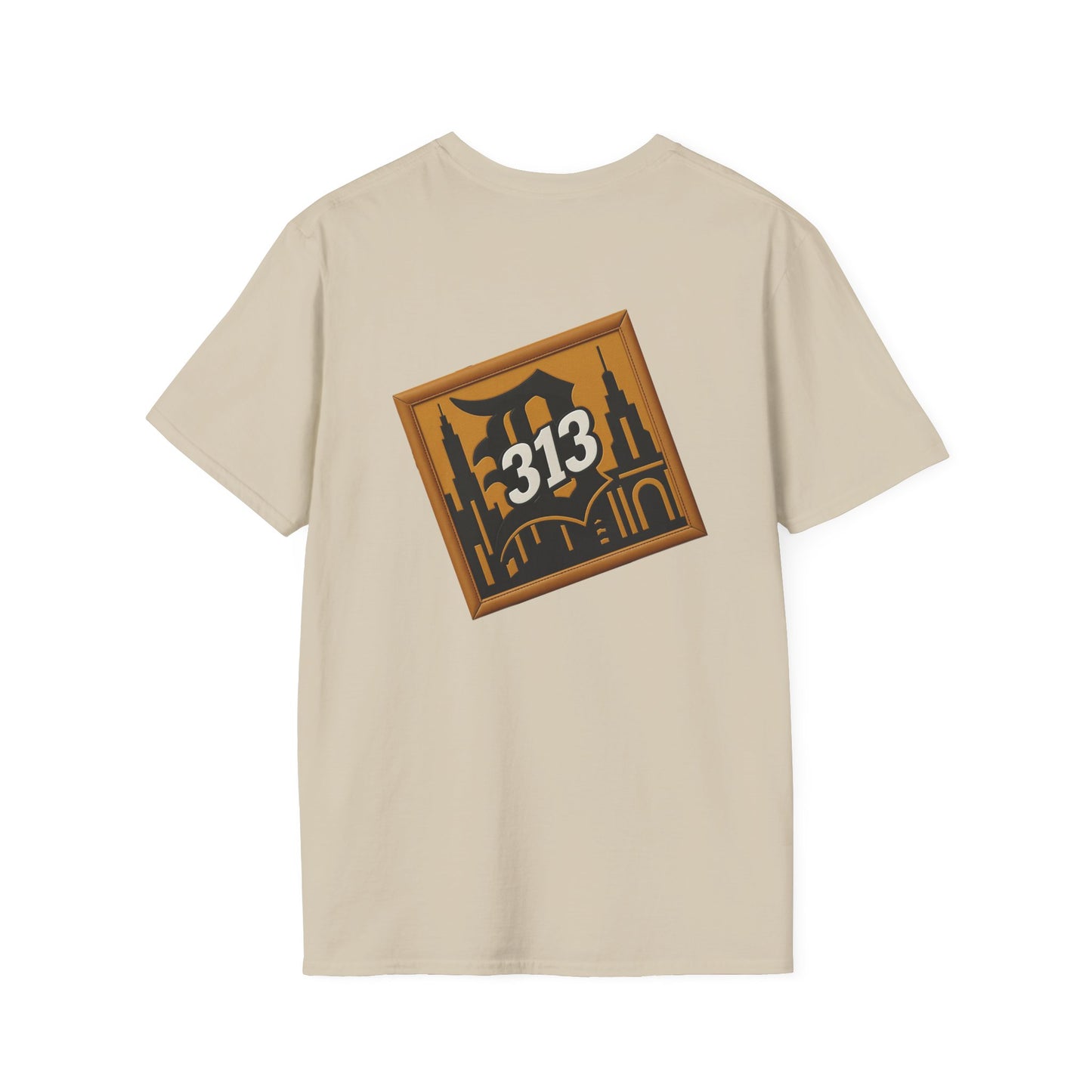 Angel of Detroit Unisex Softstyle T-Shirt