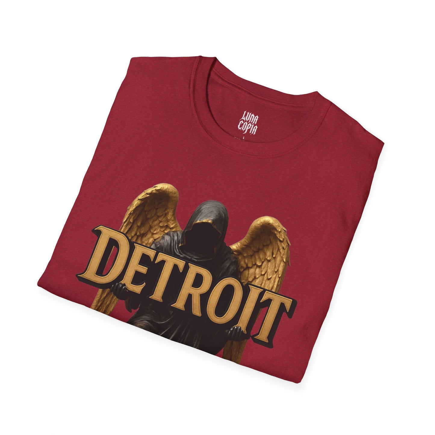 Angel of Detroit Unisex Softstyle T-Shirt